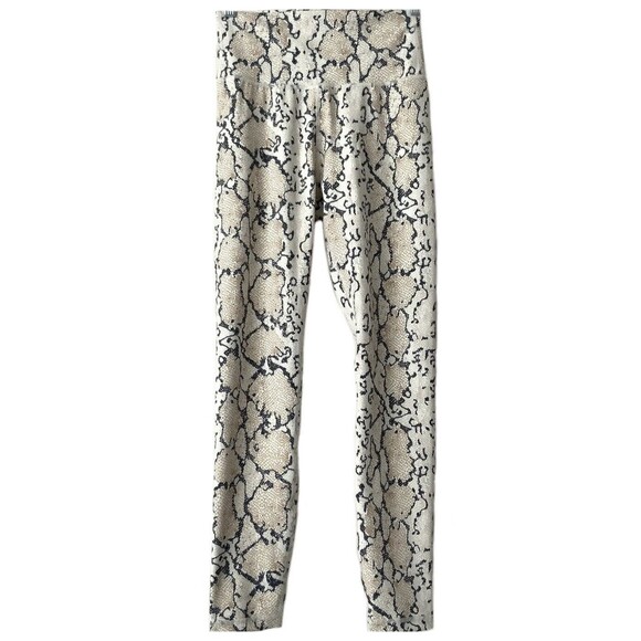 All Fenix Leggings S Neutral Python Print 7/8 Pull-on Active Athleisure - Picture 2 of 9